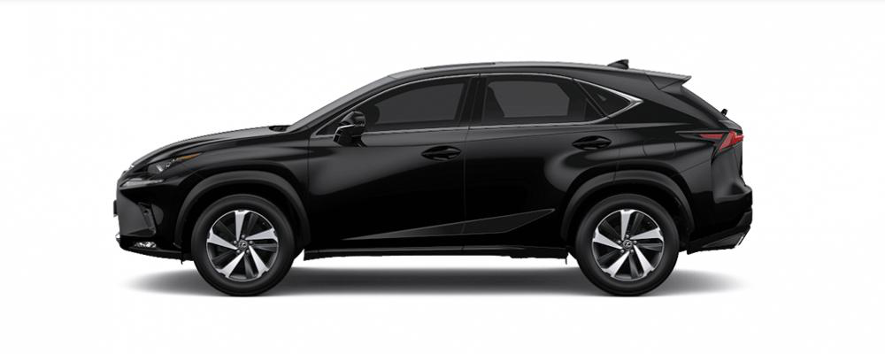 Ngoại thất Lexus NX màu đen