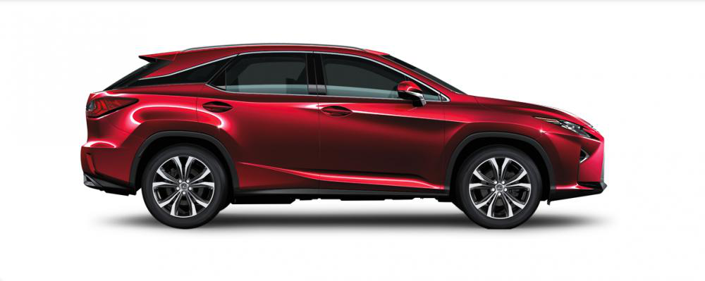 Ngoại thất Lexus RX m&agrave;u đỏ