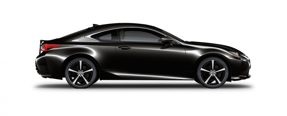 Ngoại thất của Lexus RC m&agrave;u x&aacute;m đen