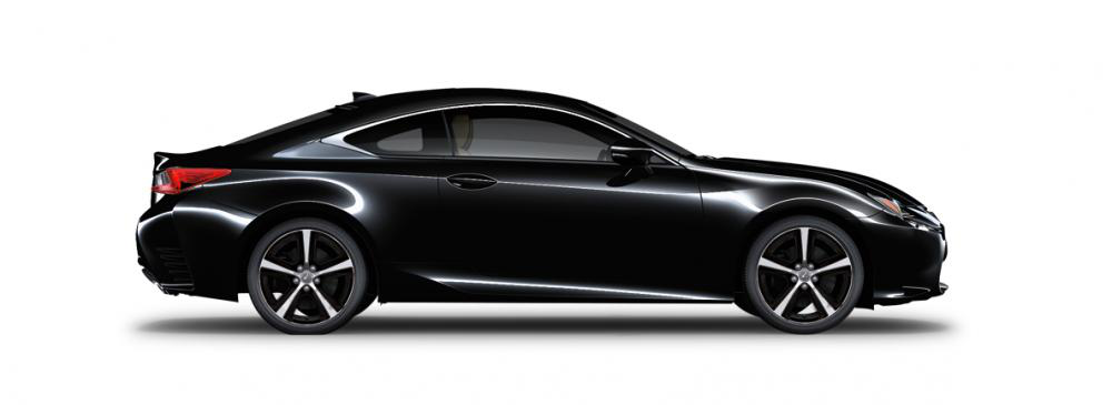 Ngoại thất của Lexus RC m&agrave;u đen