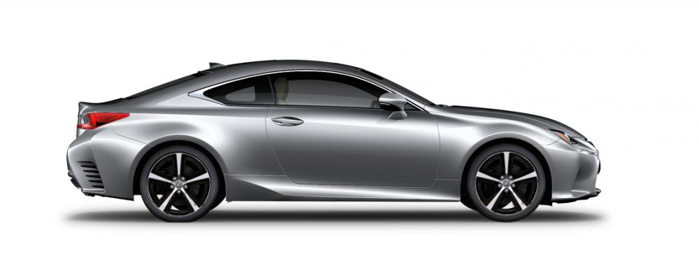 Ngoại thất của Lexus RC m&agrave;u bạc