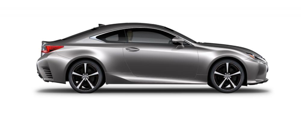 Ngoại thất của Lexus RC m&agrave;u ghi