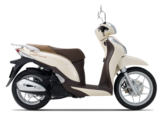 Honda SH Mode màu trắng ngà