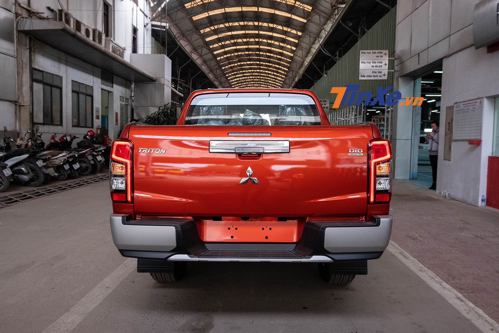 Thiết kế đuôi xe của Mitsubishi Triton 2019