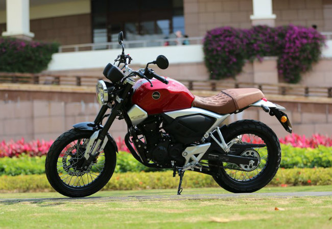 Mẫu xe Honda CB190SS từng được ra mắt tại Trung Quốc trước đây của Honda Trung Quốc