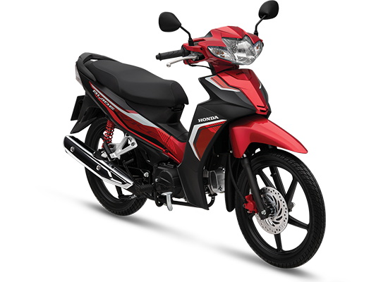 Honda Blade màu đỏ đen 