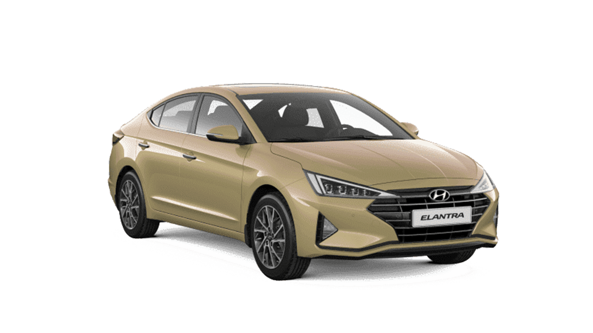Hyundai Elantra 2019 màu ghi vàng