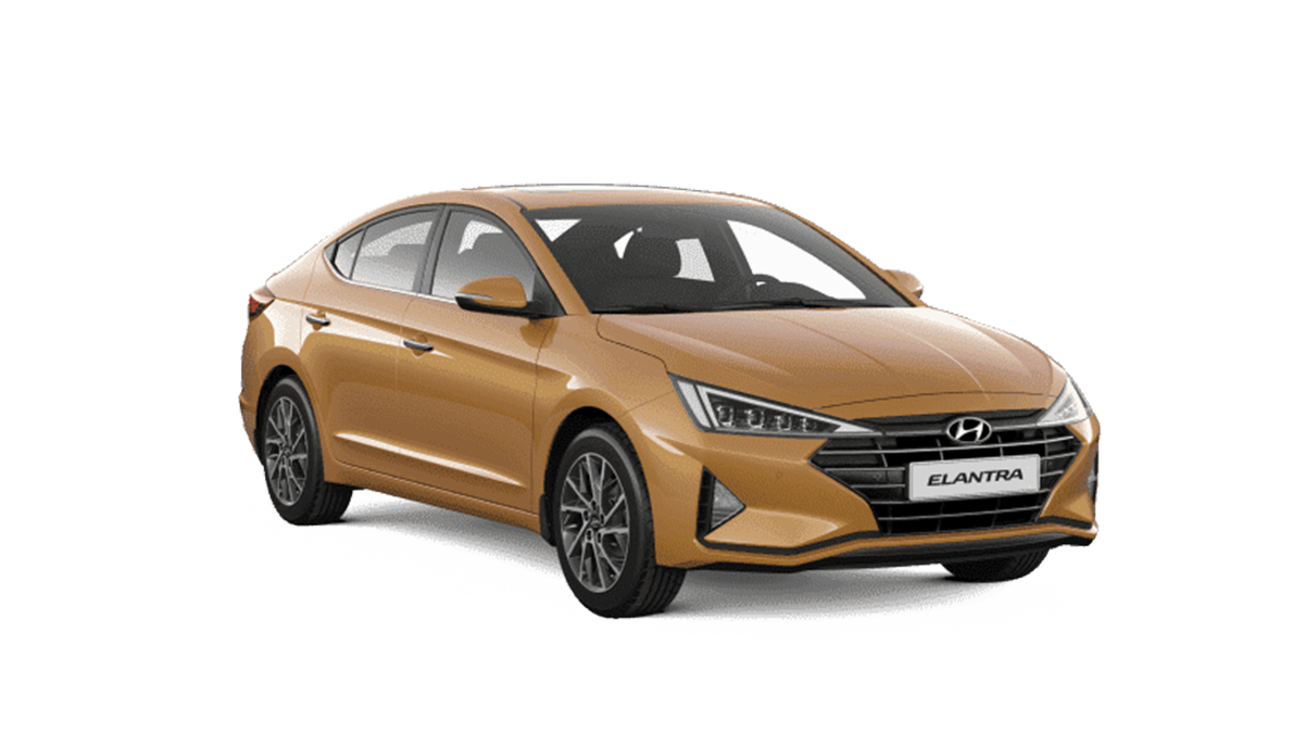 Hyundai Elantra 2019 màu vàng cát