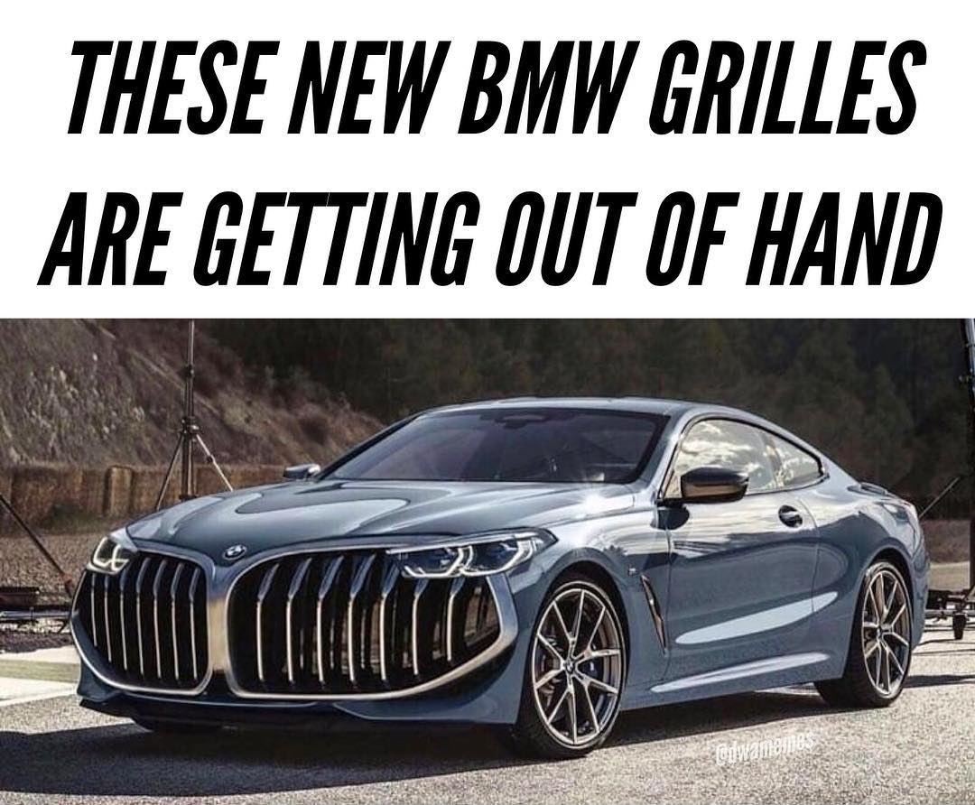 Hình ảnh chế lưới tản nhiệt của BMW 7-Series mới