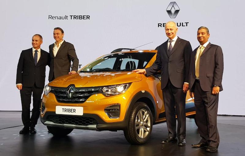 Renault Triber 2019 ra mắt tại thị trường Ấn Độ