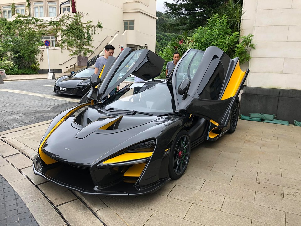 Một chiếc McLaren Senna của đại gia Hồng Kông phối màu khá cá tính