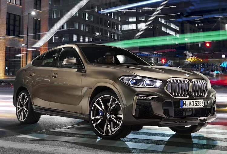 H&igrave;nh ảnh đầu xe của BMW X6 thế hệ mới
