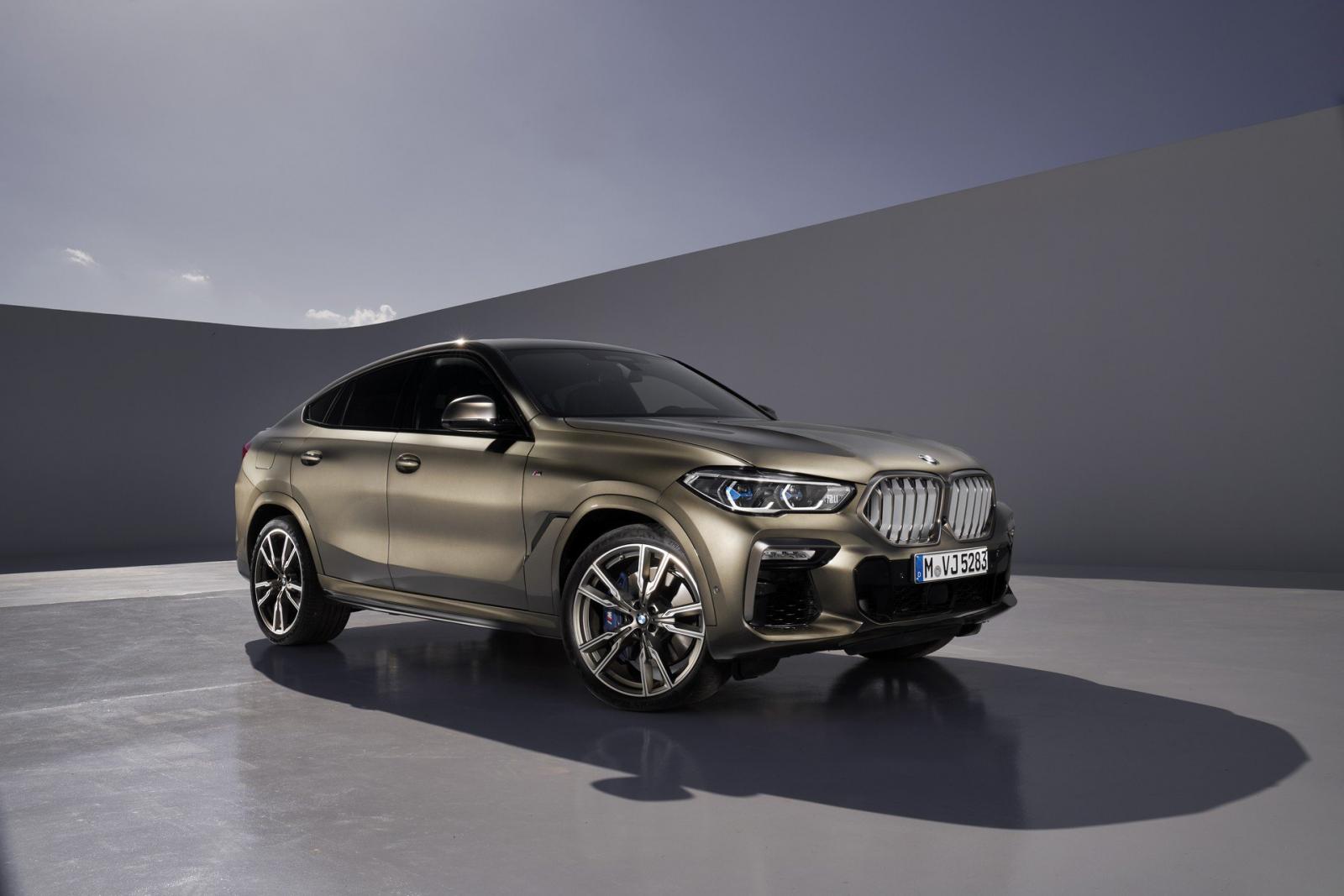BMW X6 2020 có kích thước lớn hơn phiên bản cũ