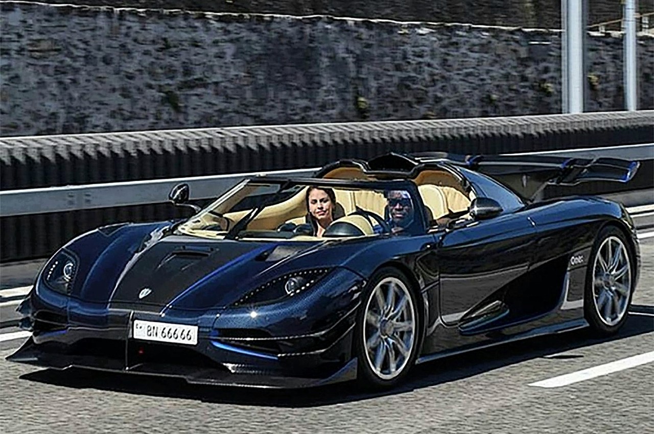 Phó Tổng thống đất nước Guinea Xích Đạo sau vô lăng Koenigsegg One:1