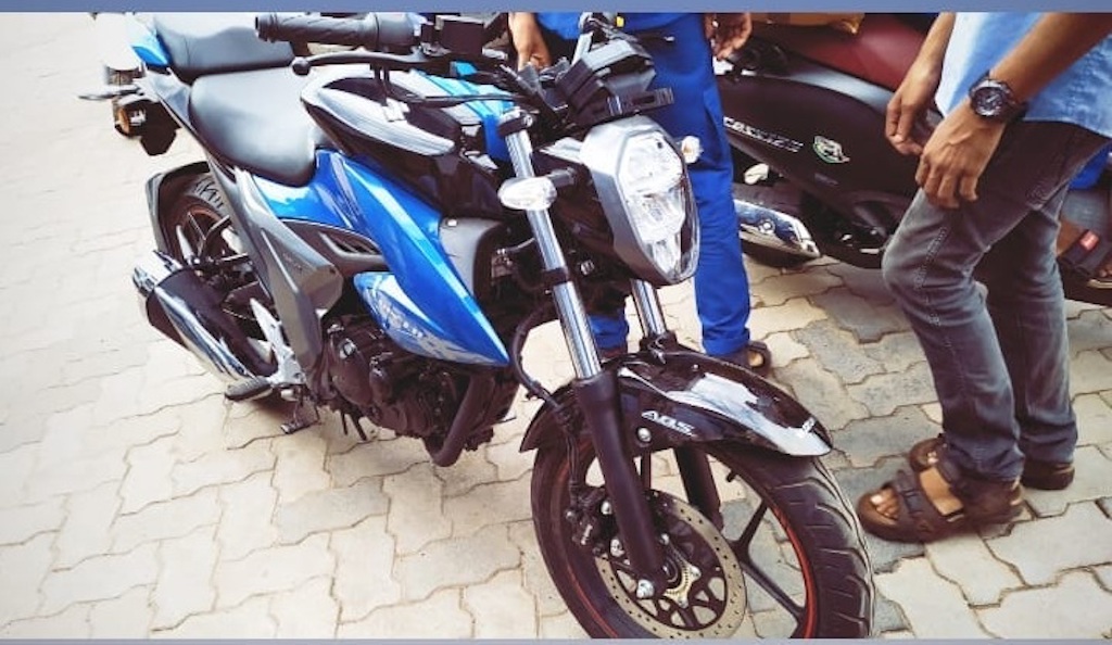 Thiết kế Suzuki Gixxer 155 ngo&agrave;i đời thực