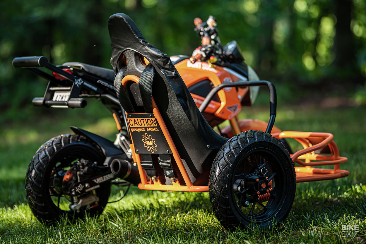 Được đặt tên theo hội chứng mà người em mắc phải, bộ sidecar mang tên Project Angel