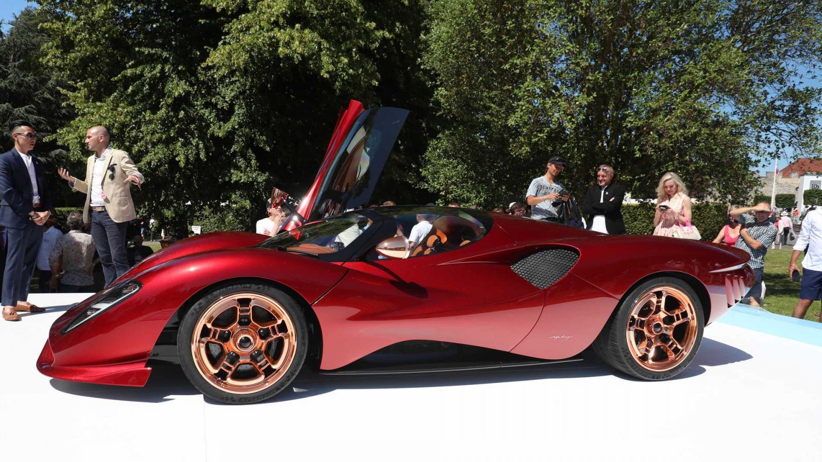 De Tomaso P72 ra mắt trong sự kiện Goodwood Festival of Speed 2019