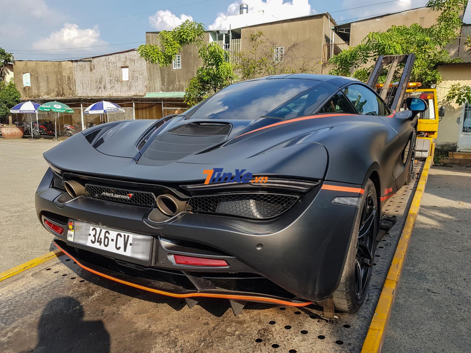 biển số cv của si&ecirc;u xe mclaren 720s n&agrave;y của l&agrave;o
