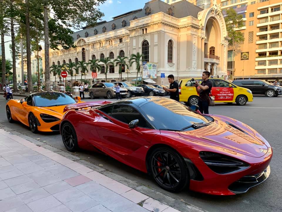 Cặp đôi siêu xe McLaren 720S song kiếm hợp bích cùng nhau