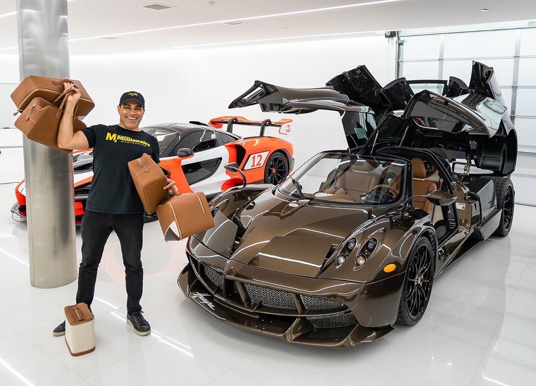 Manny Khoshbin c&ugrave;ng si&ecirc;u xe triệu đ&ocirc; Pagani Huayra Hermes chỉ c&oacute; một chiếc tr&ecirc;n thế giới