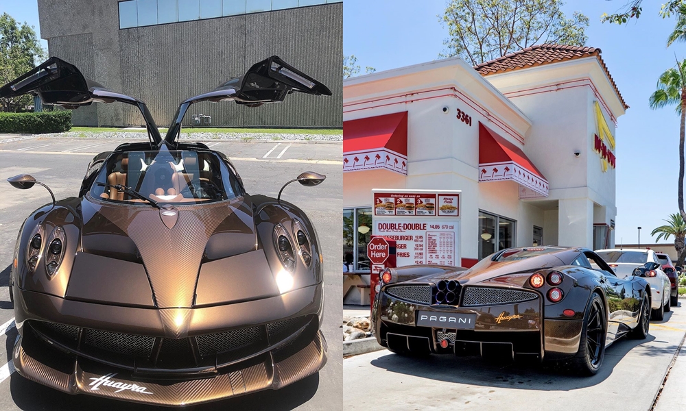 Cận cảnh Pagani Huayra Hermes của đại gia người Mỹ