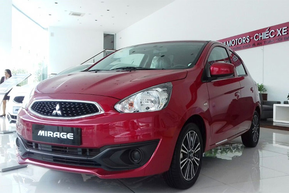 Mitsubishi Mirage cũng được giảm giá trong tháng 6 nhưng kết quả kinh doanh không có gì đổi mới