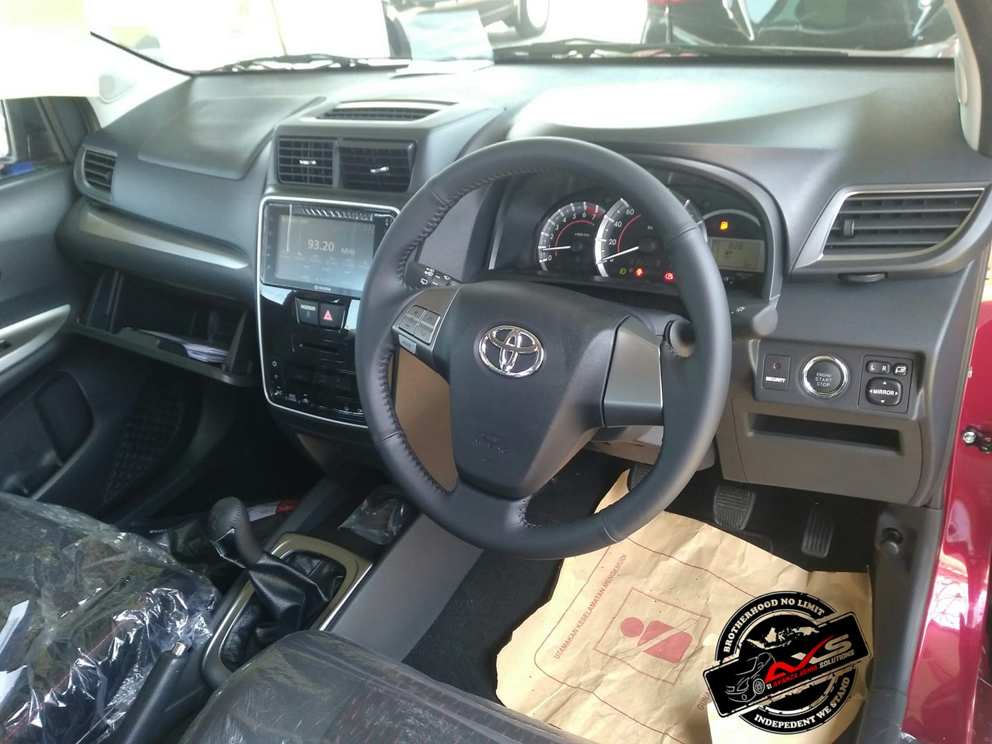 Nội thất của Toyota Avanza 2019 tại thị trường Indonesia