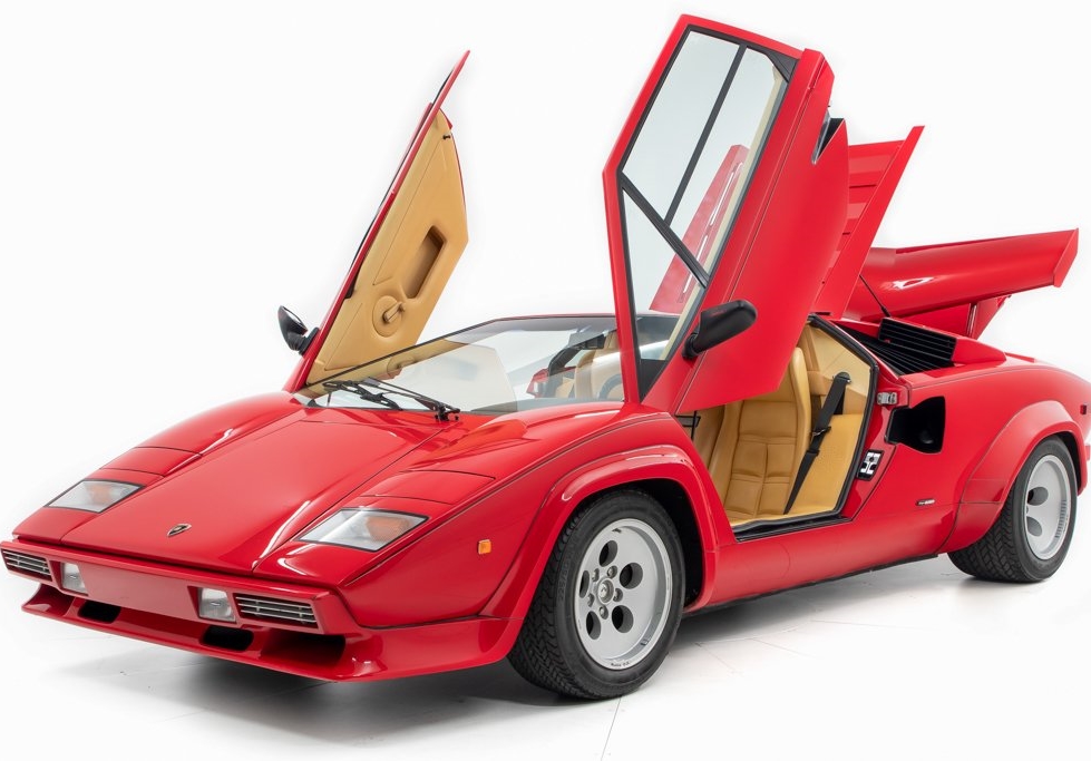 Chiếc si&ecirc;u xe Lamborghini Countach của cựu tay đua F1 Mario Andretti thuộc phi&ecirc;n bản LP500 S
