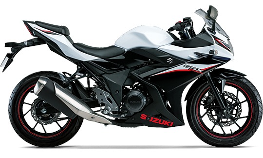 Suzuki GSX250R Trắng Đen