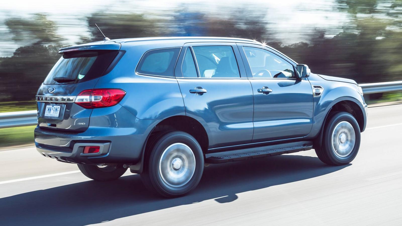 Động cơ v&agrave; thiết kế của Ford Everest 2019 kh&ocirc;ng thay đổi so với trước