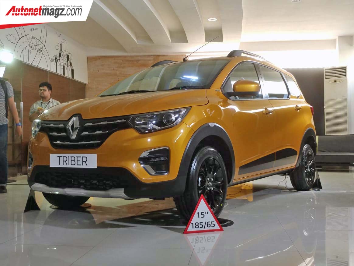 Cận cảnh thiết kế đầu xe của Renault Triber 2019