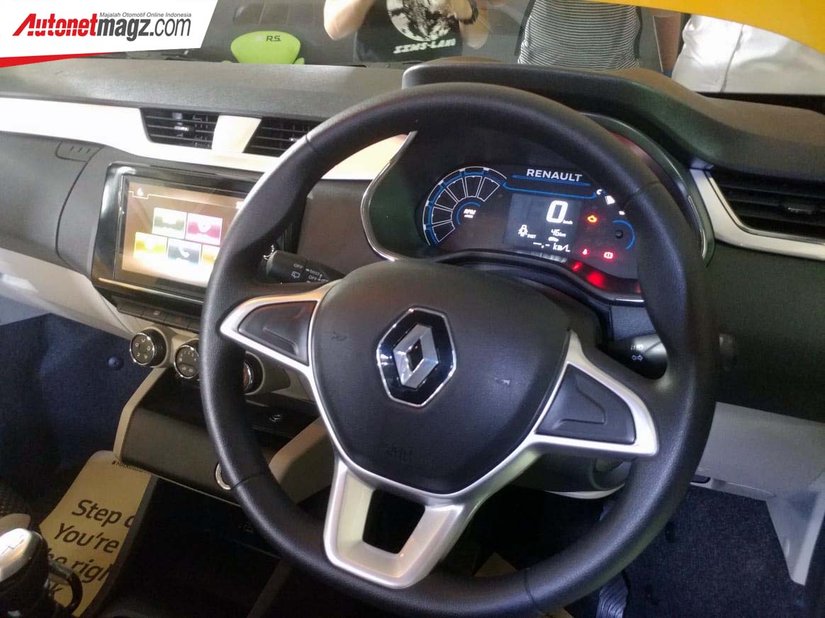 Nội thất bên trong mẫu MPV giá rẻ Renault Triber 2019