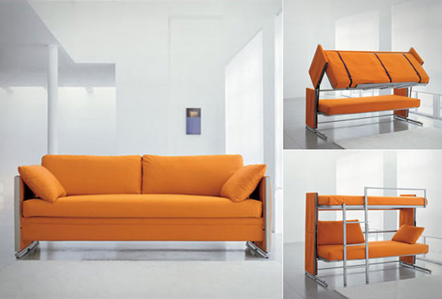 Sofa còn kiêm giường hay giường tầng… được coi là sự bổ sung tuyệt vời cho những căn phòng có diện tích khiêm tốn. sofa kiêm giường tầng