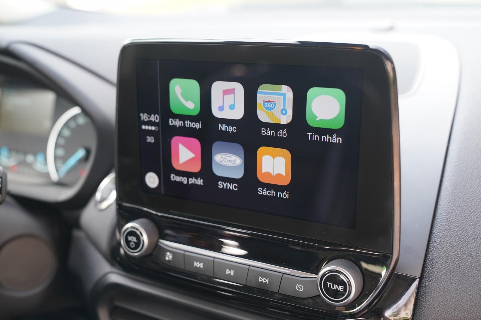 Trang bị tiện nghi trên xe Ford EcoSport 2020: Màn hình 1
