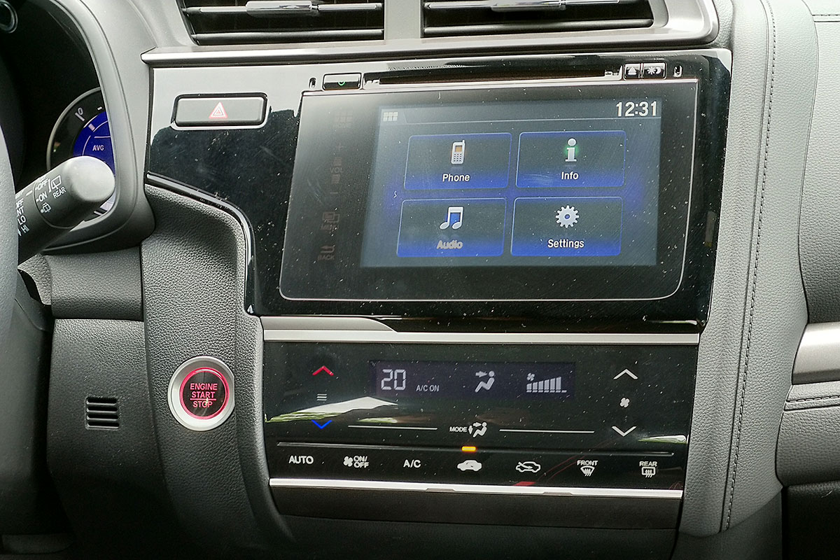 Màn hình giải trí của xe Honda Jazz 2020 1