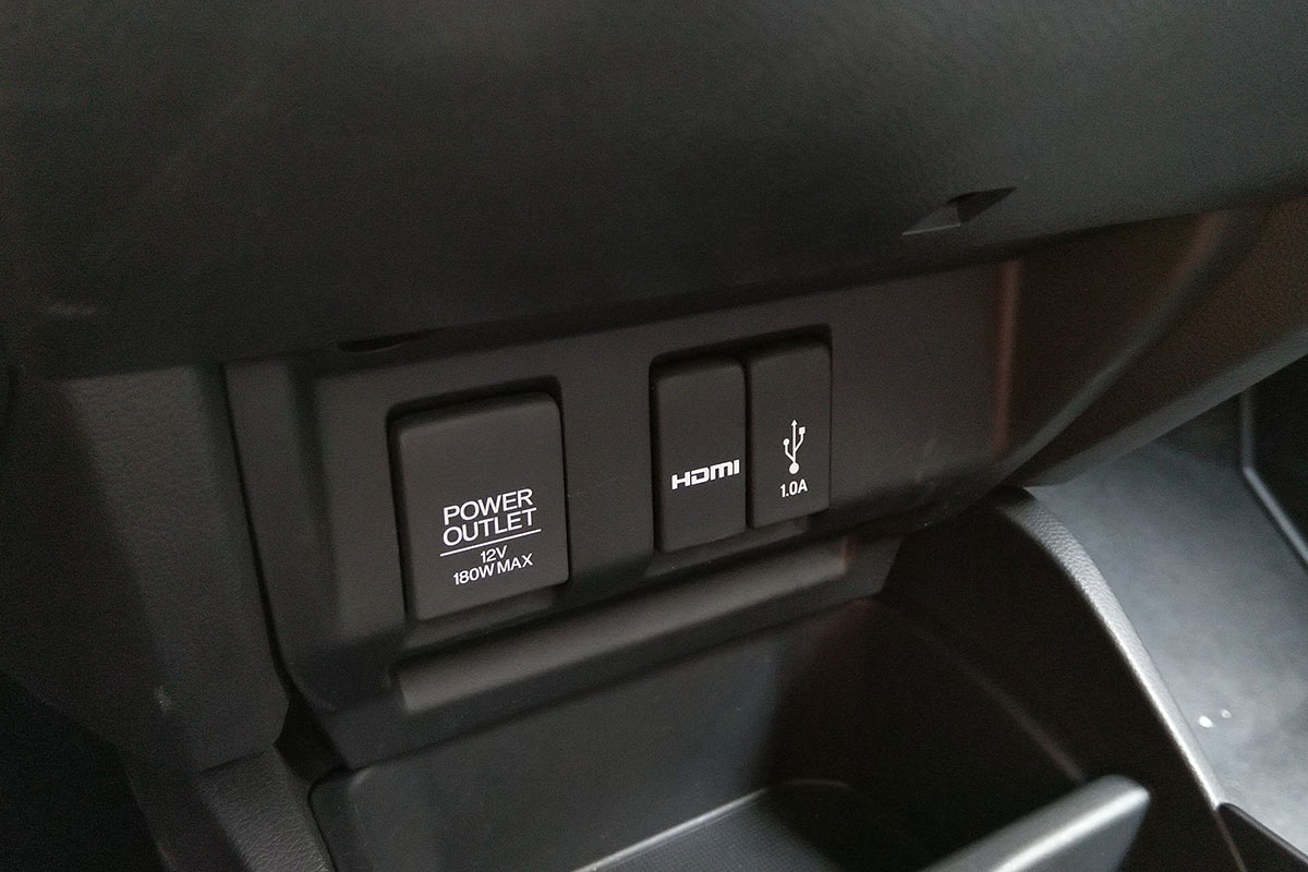 Trang bị tiện nghi trên xe Honda Jazz 2020: Các cổng kết nối 1