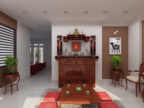 Hướng đặt bàn thờ Bính Ngọ chuẩn phong thủy?