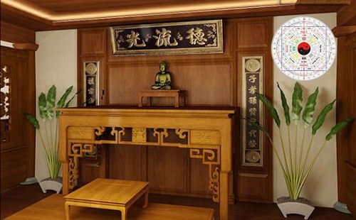 Hướng đặt bàn thờ hợp tuổi Nhâm Thân nữ mạng