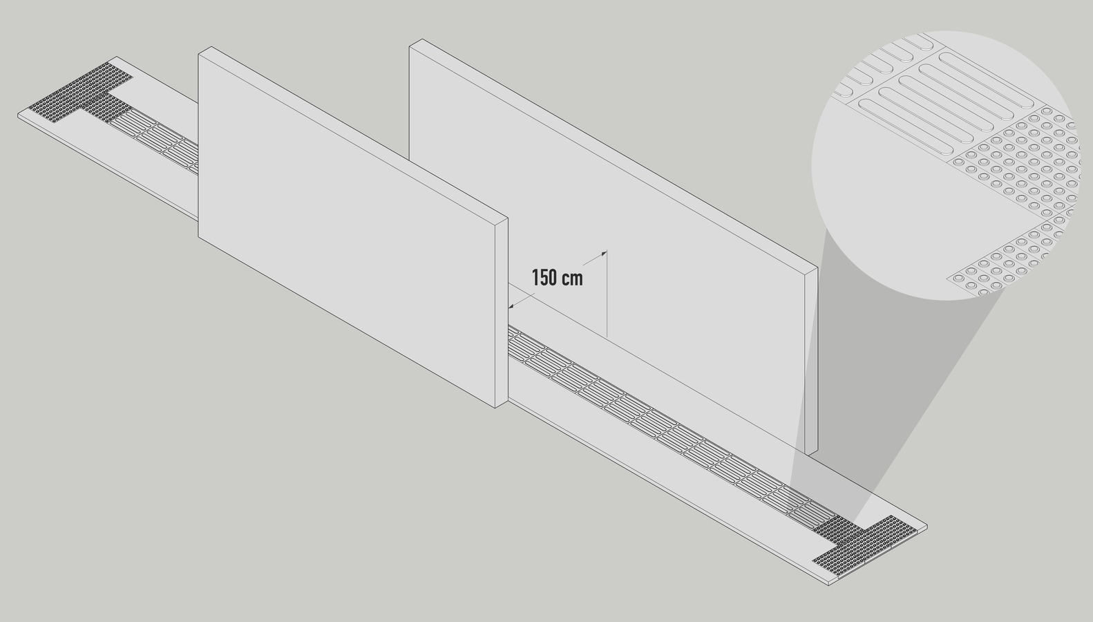 bề rộng h&agrave;nh lang trong nh&agrave;