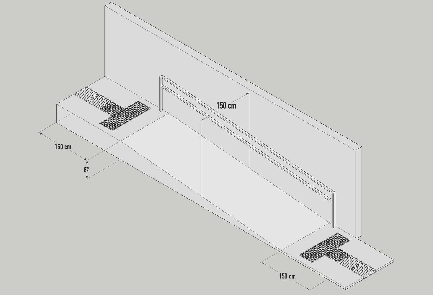 đường dốc l&ecirc;n nh&agrave;