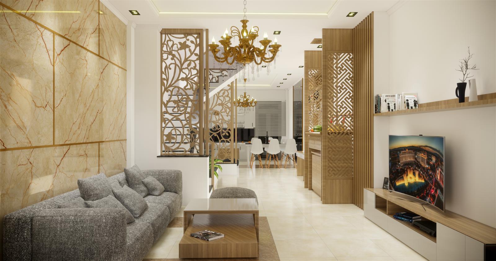 phối cảnh nội thất ph&ograve;ng kh&aacute;ch