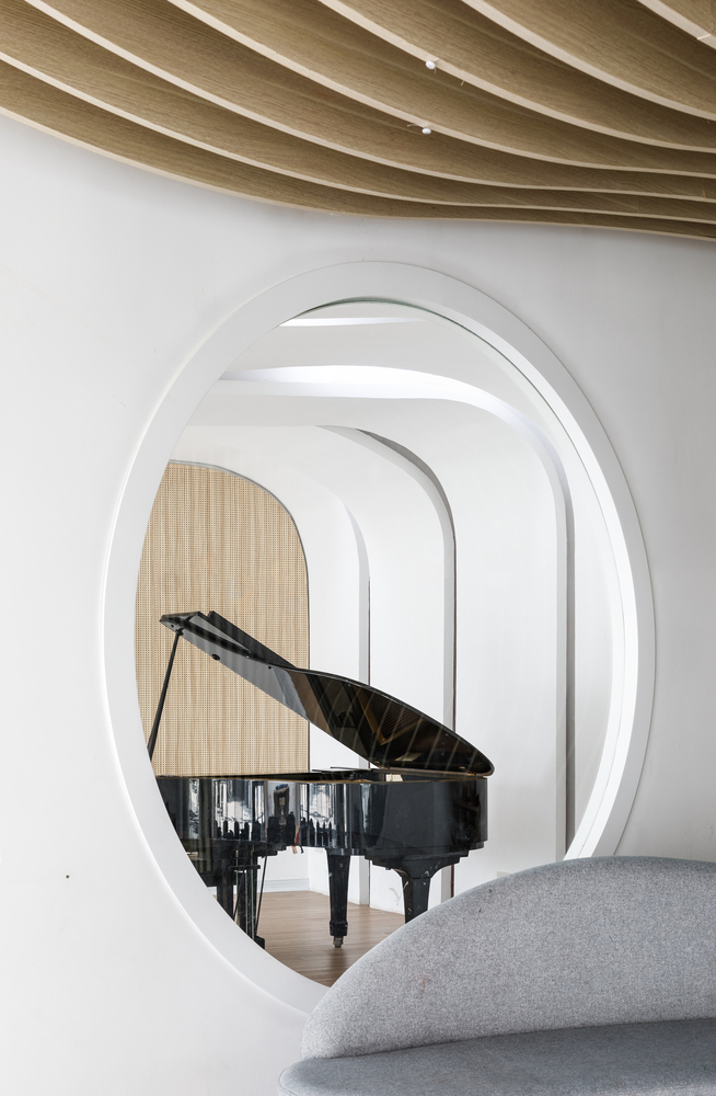 H&igrave;nh ảnh cận cảnh một g&oacute;c lớp học &acirc;m nhạc b&ecirc;n trong trường mẫu gi&aacute;o