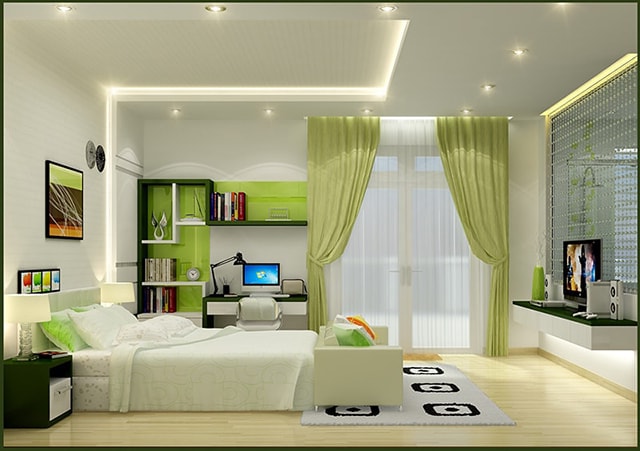 Chọn vật trang trí trong phòng ngủ cho người mệnh Mộc