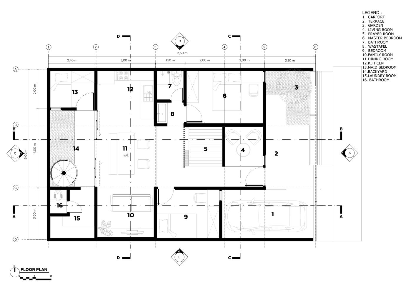 h&igrave;nh ảnh sơ đồ mặt bằng ng&ocirc;i nh&agrave; 76m2 sau cải tạo