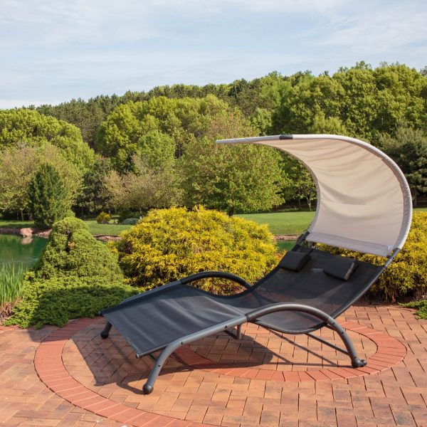 h&igrave;nh ảnh mẫu ghế ngồi ngo&agrave;i trời c&oacute; t&aacute;n che