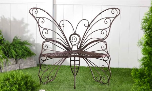 h&igrave;nh ảnh mẫu ghế ngồi ngo&agrave;i trời h&igrave;nh bướm khổng lồ