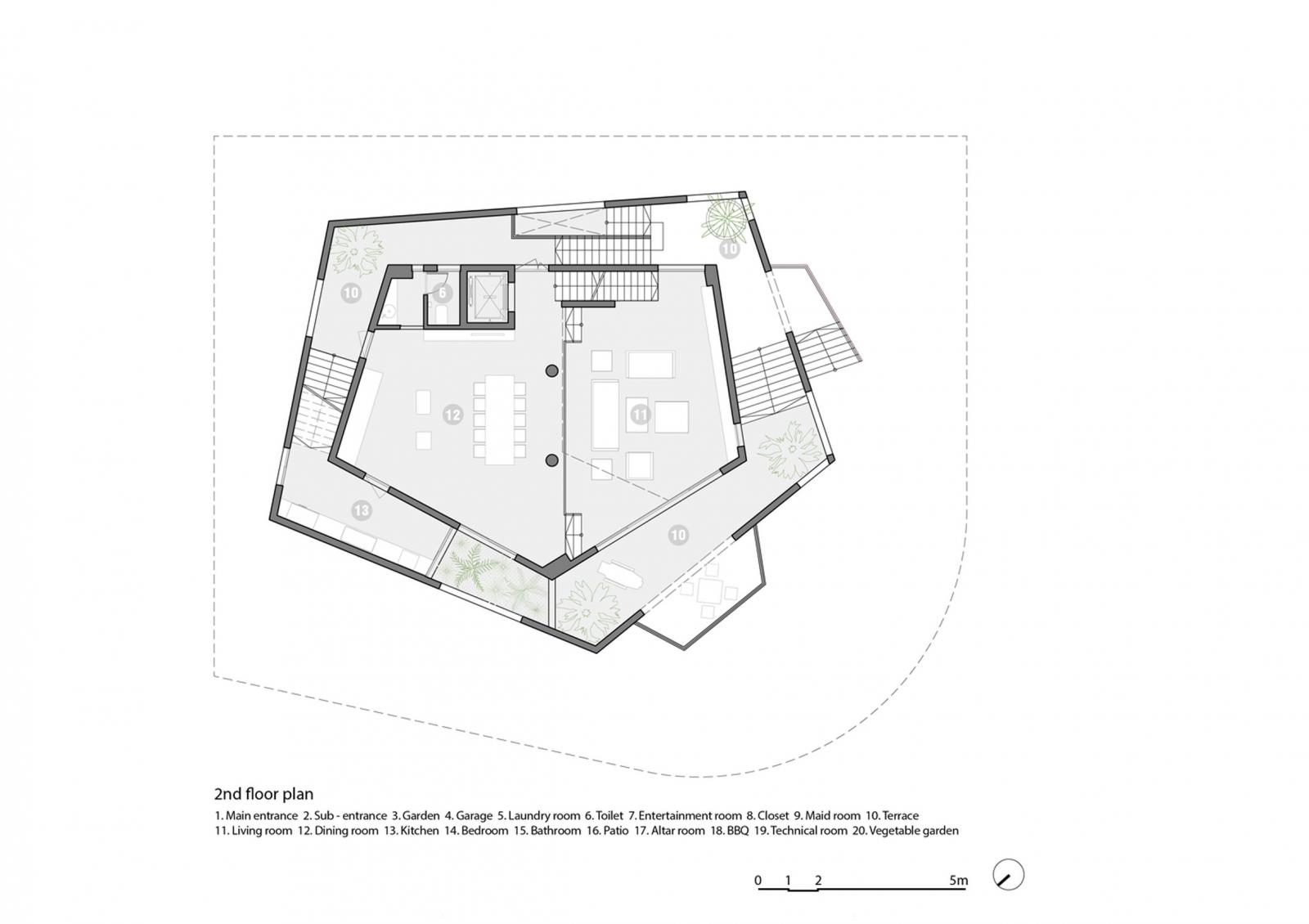 Thiết kế mặt bằng biệt thự Hạ Long Villa Thiết kế mặt bằng