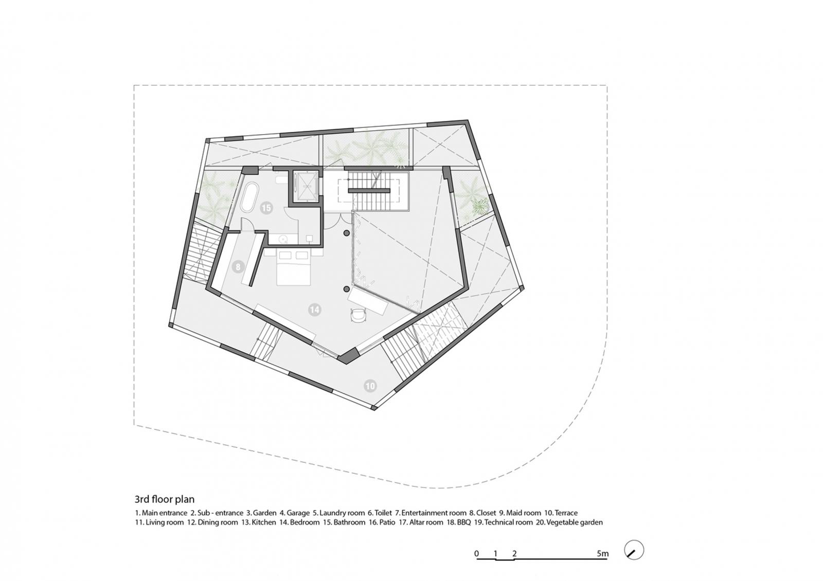 Thiết kế mặt bằng biệt thự Hạ Long Villa Thiết kế mặt bằng