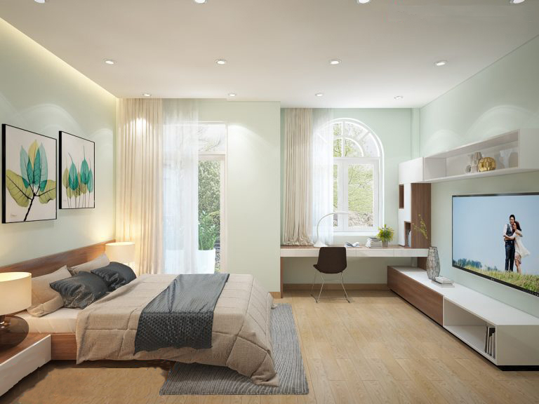 Thiết kế nội thất ph&ograve;ng ngủ