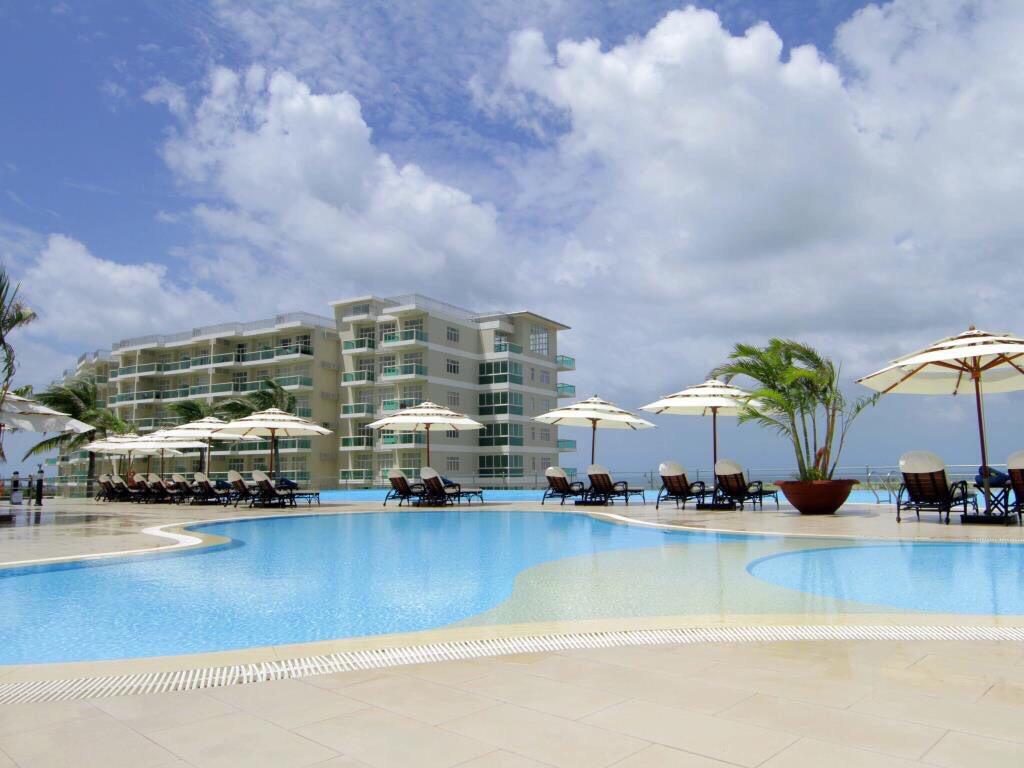 Khu căn hộ du lịch vắng kh&aacute;ch.